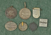 GERMAN PINS AND MEDALLIONS- LOT OF 7 - C57807