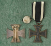 IRON CROSS LOT OF 2 IRON CROSSES DATED 1813 &1914 - C58408