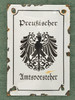 PRUSSIAN SIGN - C58510