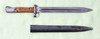 AUSTRIAN EXPORT BAYONET W/SCABBARD - C57507