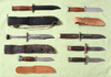 HUNTING/FIGHTING KNIFE LOT - M10958
