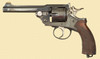 LINCOLN JEFFRIES WEBLEY PATTERN REVOLVER - C59481