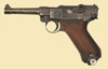 MAUSER P.08 1941 BANNER POLICE - C2616