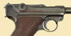 MAUSER P.08 S/42 1938 - Z59009