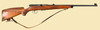 KRICO 22 BOLT ACTION RIFLE - C60533