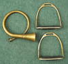 U.S. Army BUGLE & STIRRUPS - C61675