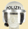 EUROPEAN POLIZEI RIOT HELMET - C20079