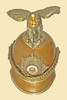PRUSSIAN GARDE DU CORPS OFFICER HELMET - M9154