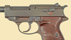 WALTHER P38 CUTAWAY W/LETTER - D35153