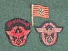 GERMAN 3-WWII POLICE PATCHES - C62892