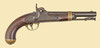 U.S. M1842 PRECUSSION PISTOL - C64401