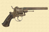 BELGIAN PINFIRE REVOLVER - C6701