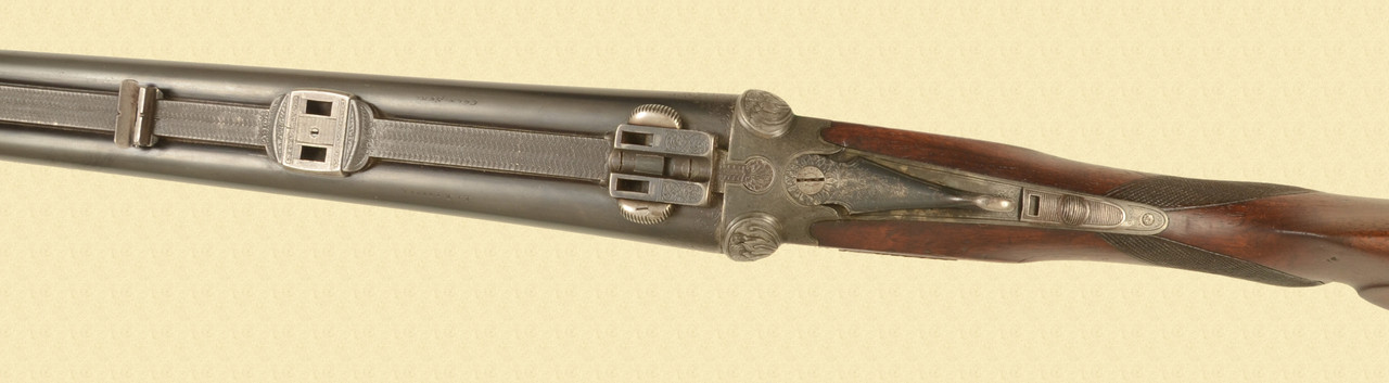 EDWARD KETTNER BOXLOCK DOUBLE RIFLE - D15814