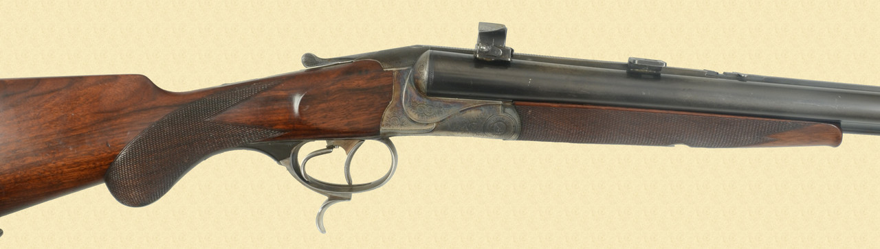 Robert Schrader Drilling Double Barrel Shotgun - Z39992 - Simpson Ltd