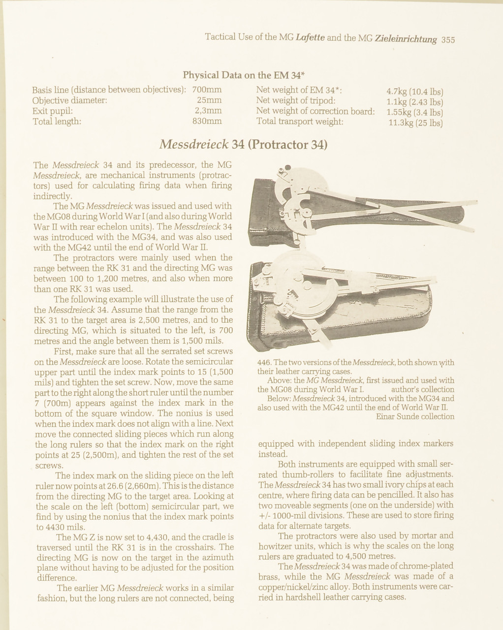 GERMAN MESSDREIECK 34 (PROTRACTOR 34) - M8490