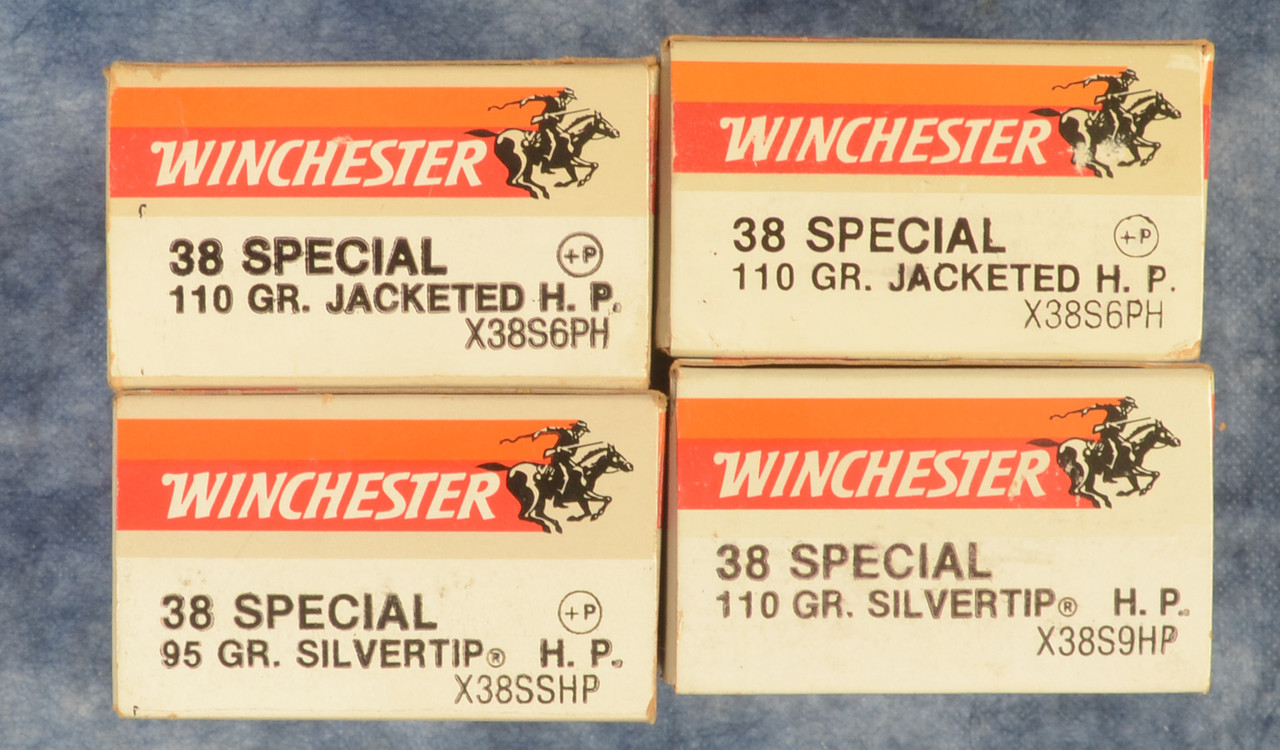 AMMUNITION 38 SPECIAL LOT OF FOUR - C33319