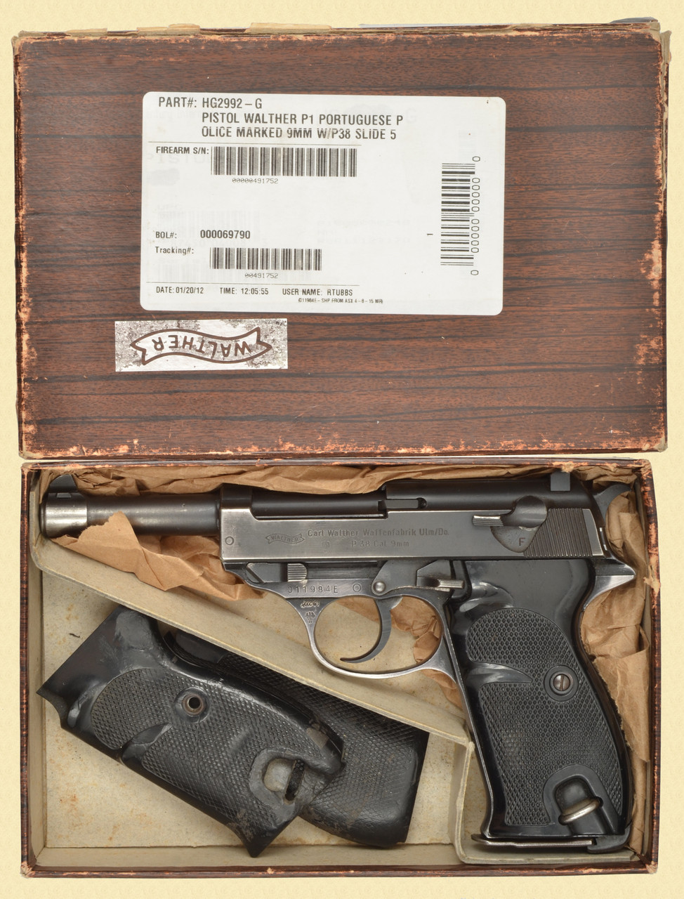 WALTHER P38 - D16381