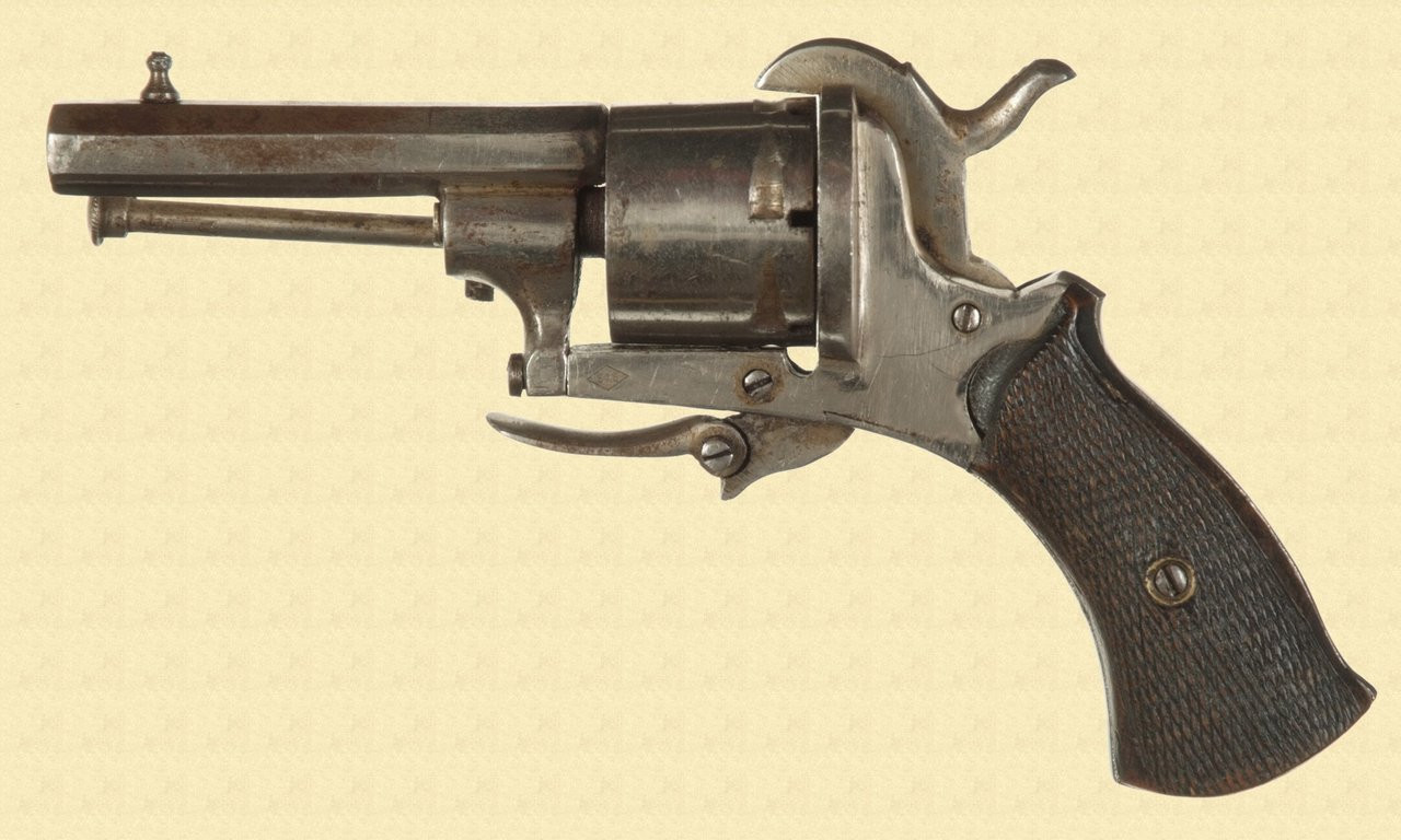 BELGIAN PINFIRE REVOLVER - Z16279