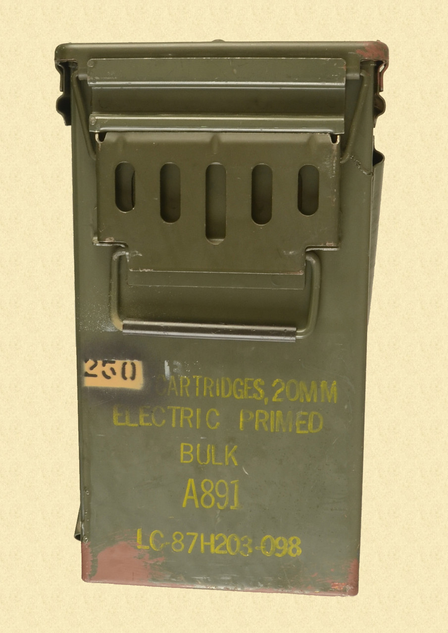 USGI 2 20MM AMMO CANS - C49724