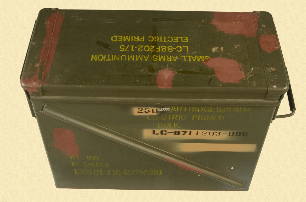 Anyone know anything about these 20mm Plastic Ammo Cans? 