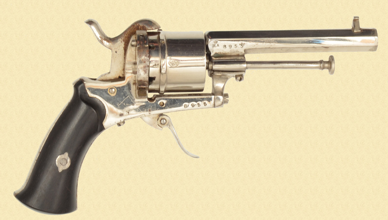 BELGIAN PINFIRE REVOLVER - C49014