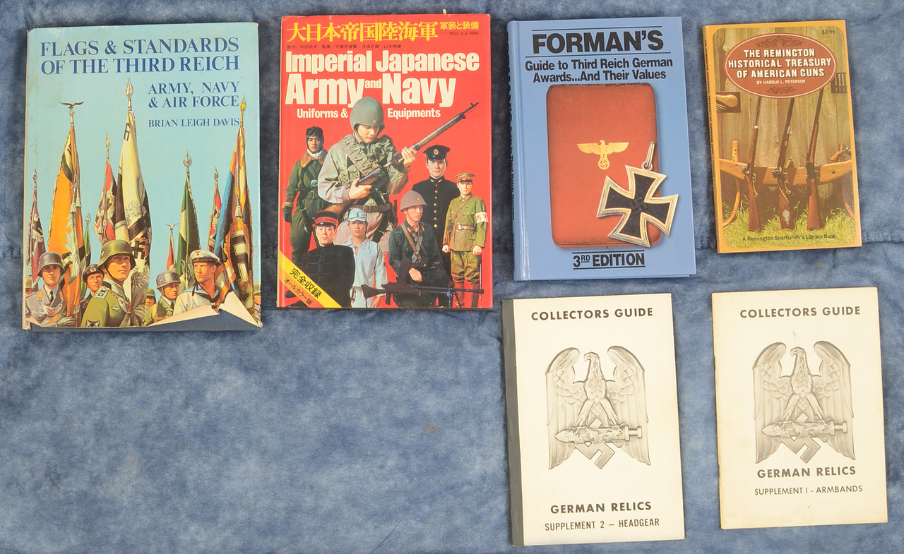 BOOK LOT OF 6 MILITARY BOOKS - M8966