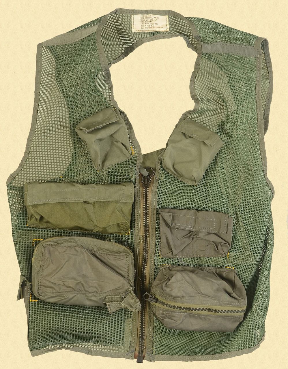 USGI USAF SURVIVAL VEST - C52415