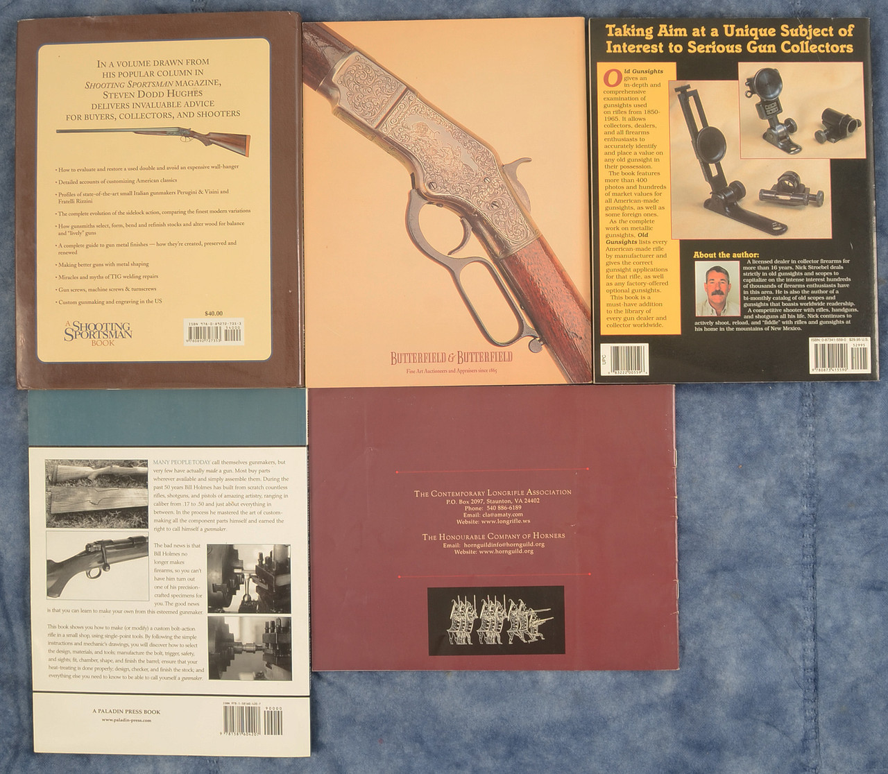 OLD GUNSIGHTS LOT OF 5 BOOKS - C52821