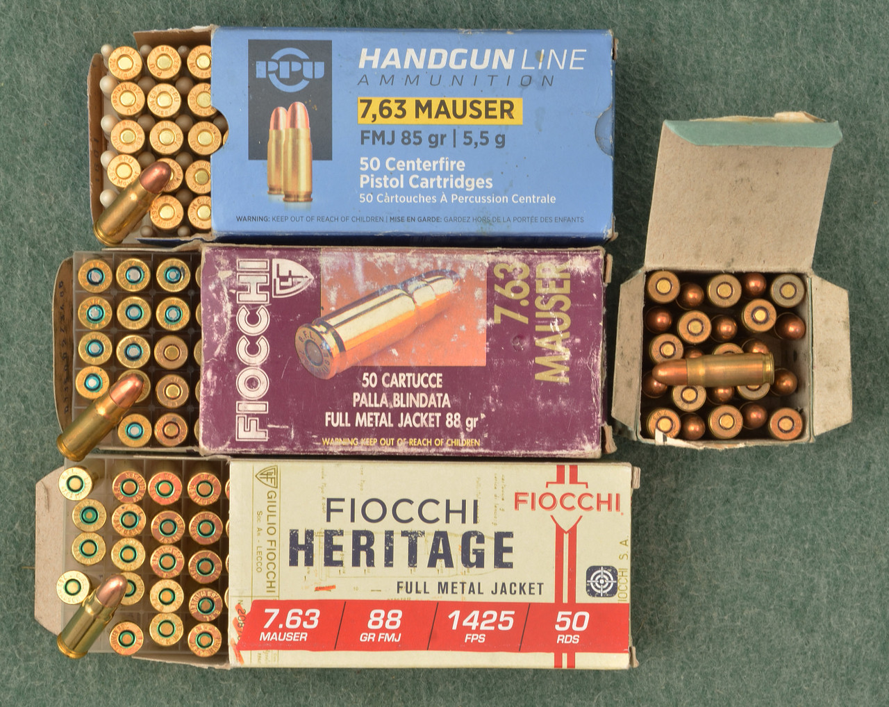 AMMUNTION 7.63 C-96 AMMO 8 BOXES - C53380 - Simpson Ltd