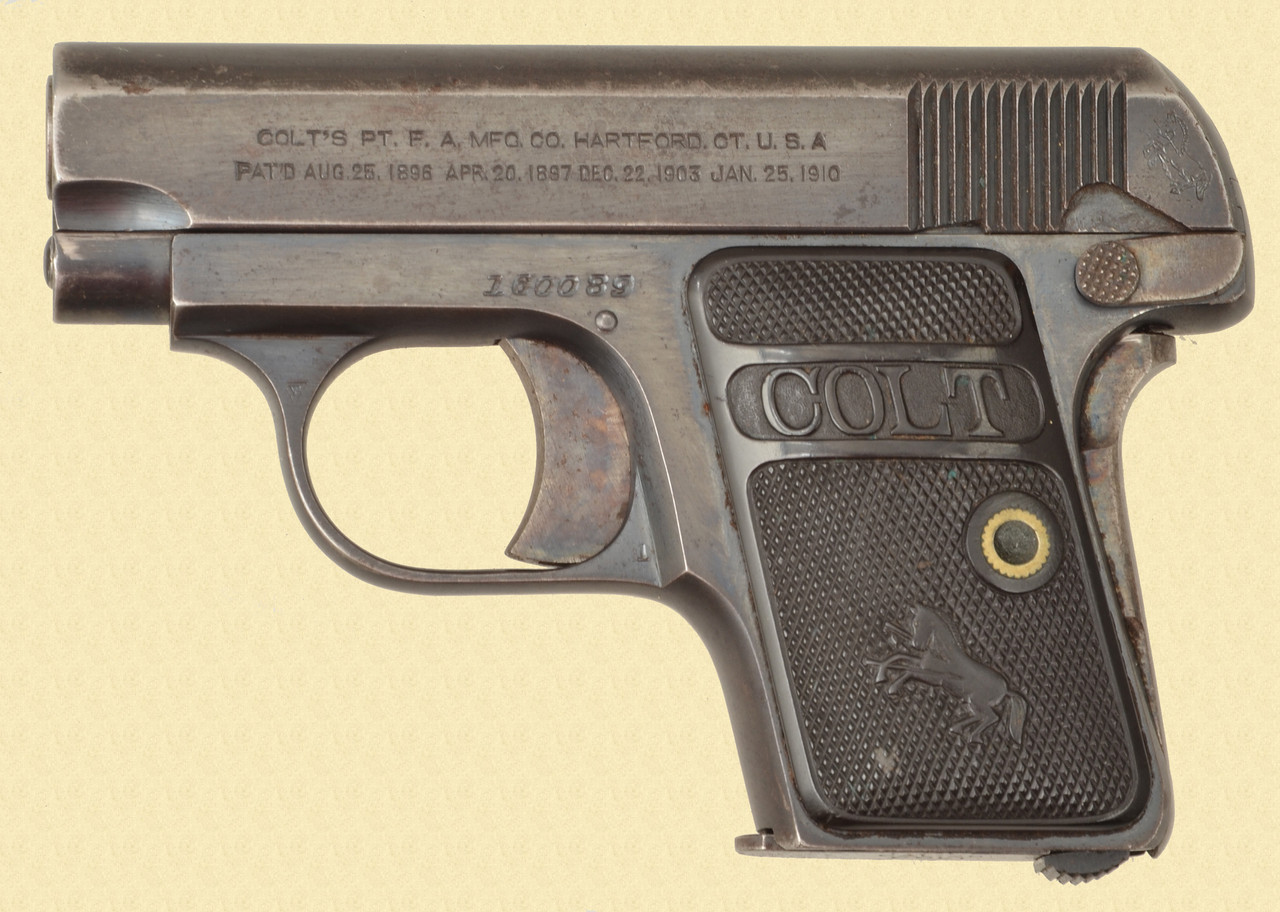 COLT M1908 HAMMERLESS - C53662