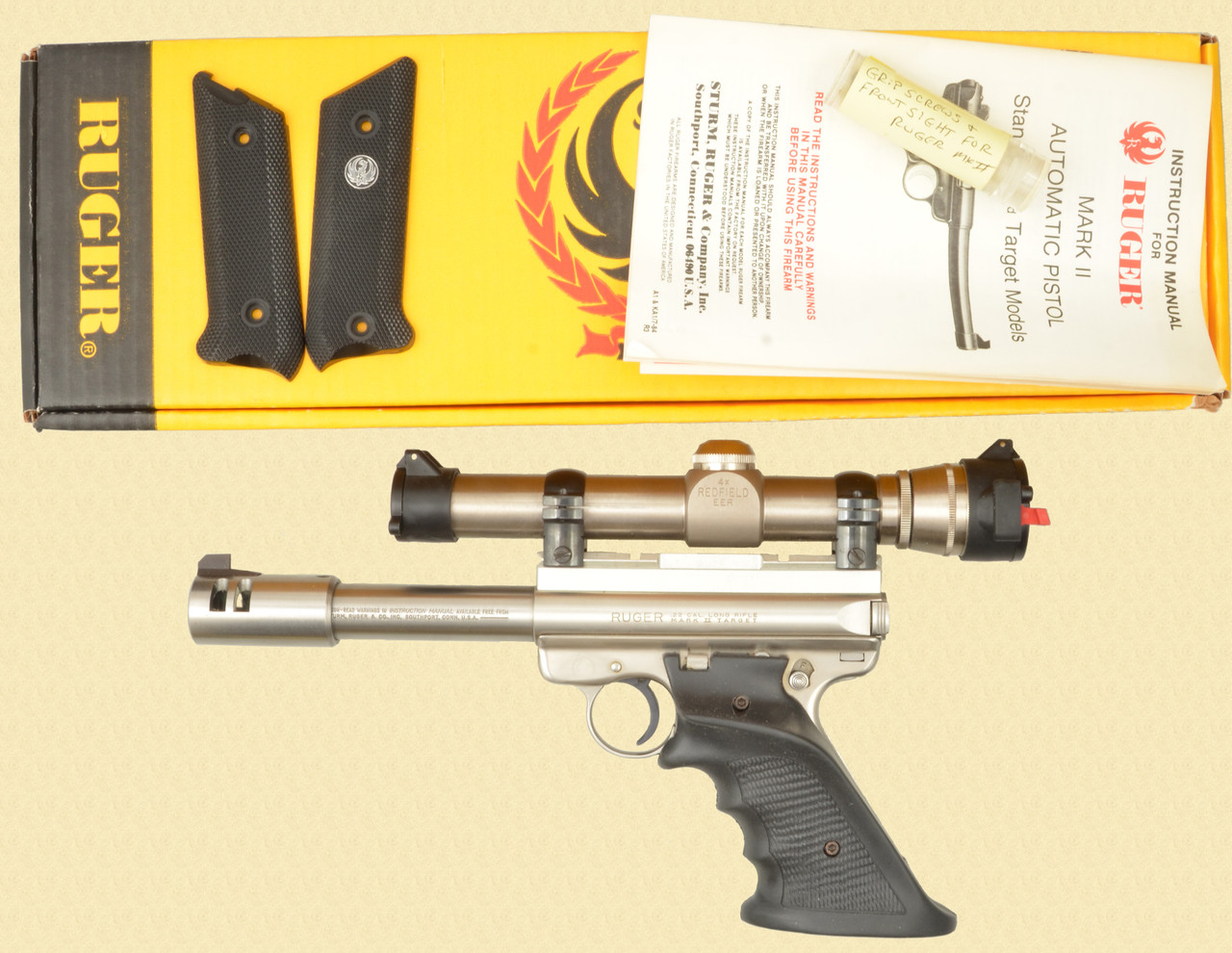 RUGER MARK II TARGET - D34548