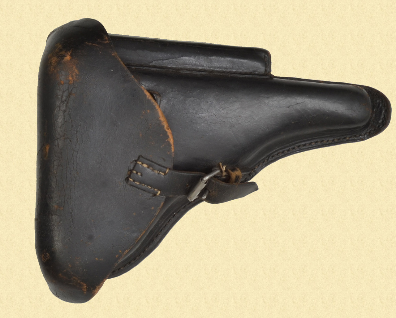 GERMAN WWI LUGER HARD SHELL HOLSTER - M9198