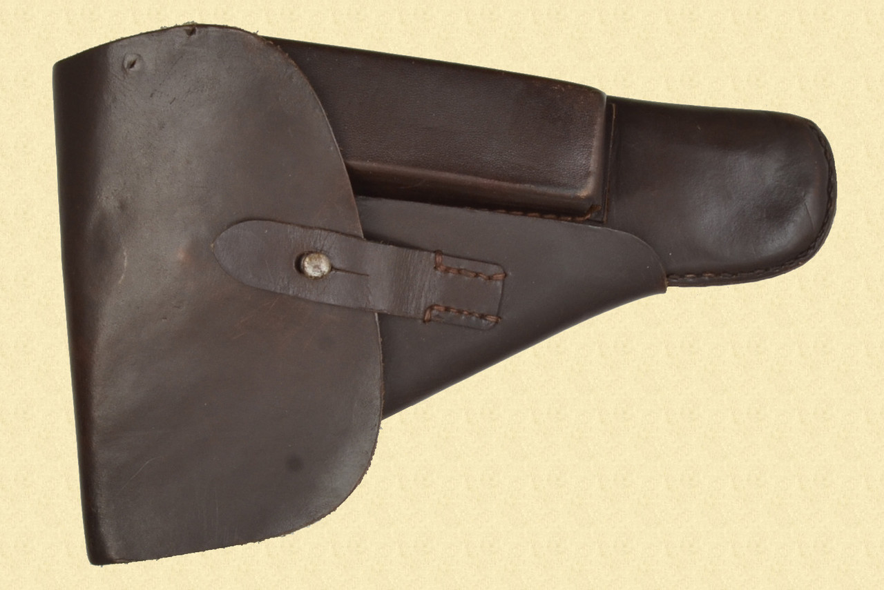 NAZI PROOF STAMPED LEATHER HI POWER HOLSTER - M9386