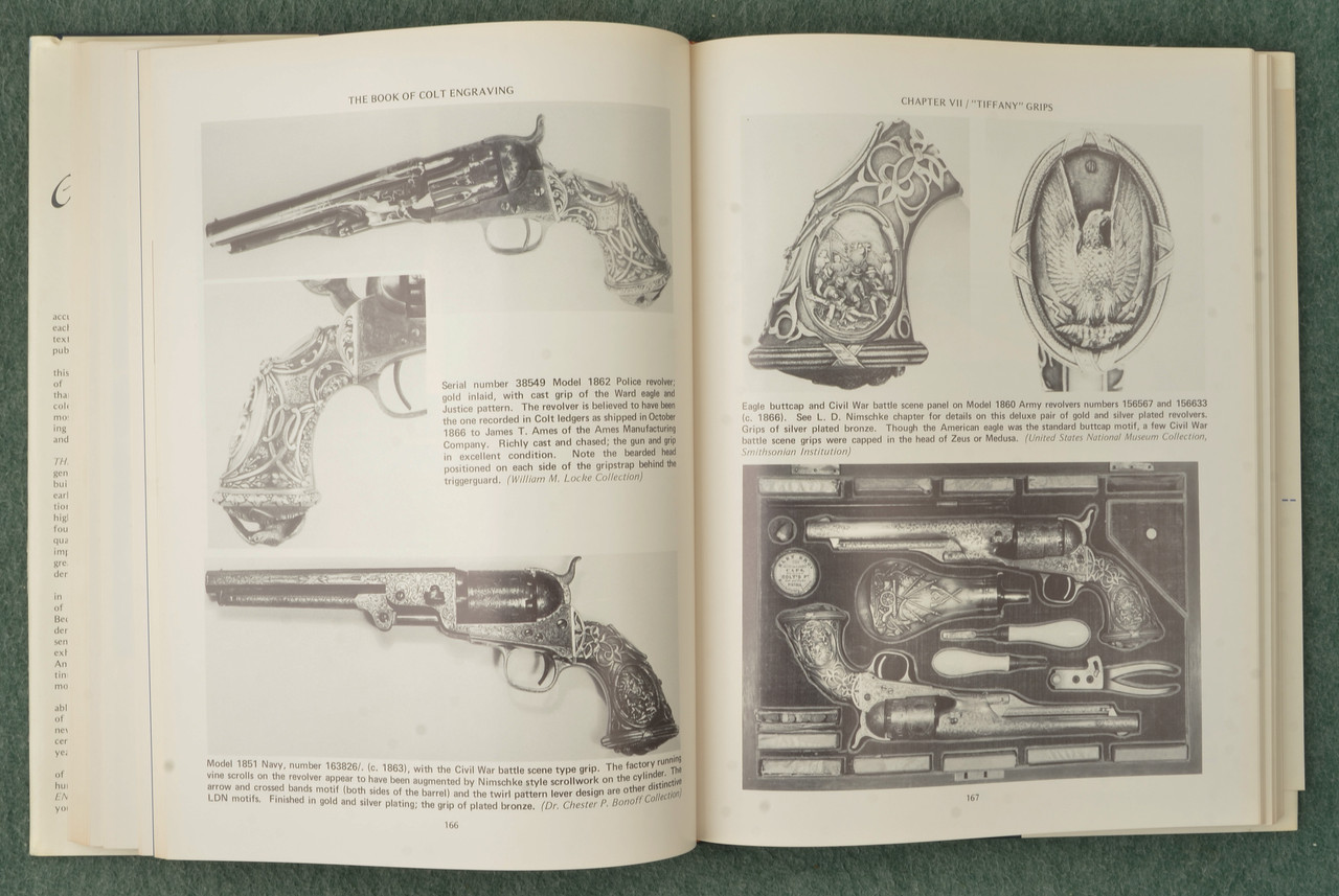 【稀品】The Book of Colt Engraving　コルト・ガンの本コルトエングレーヴィング