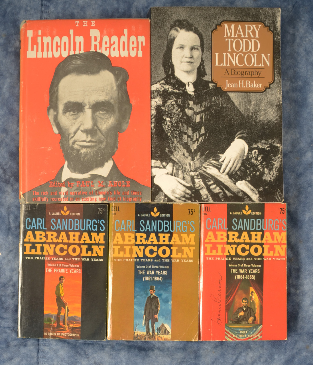 BOOK LINCOLN- LOT OF 5 - M10309