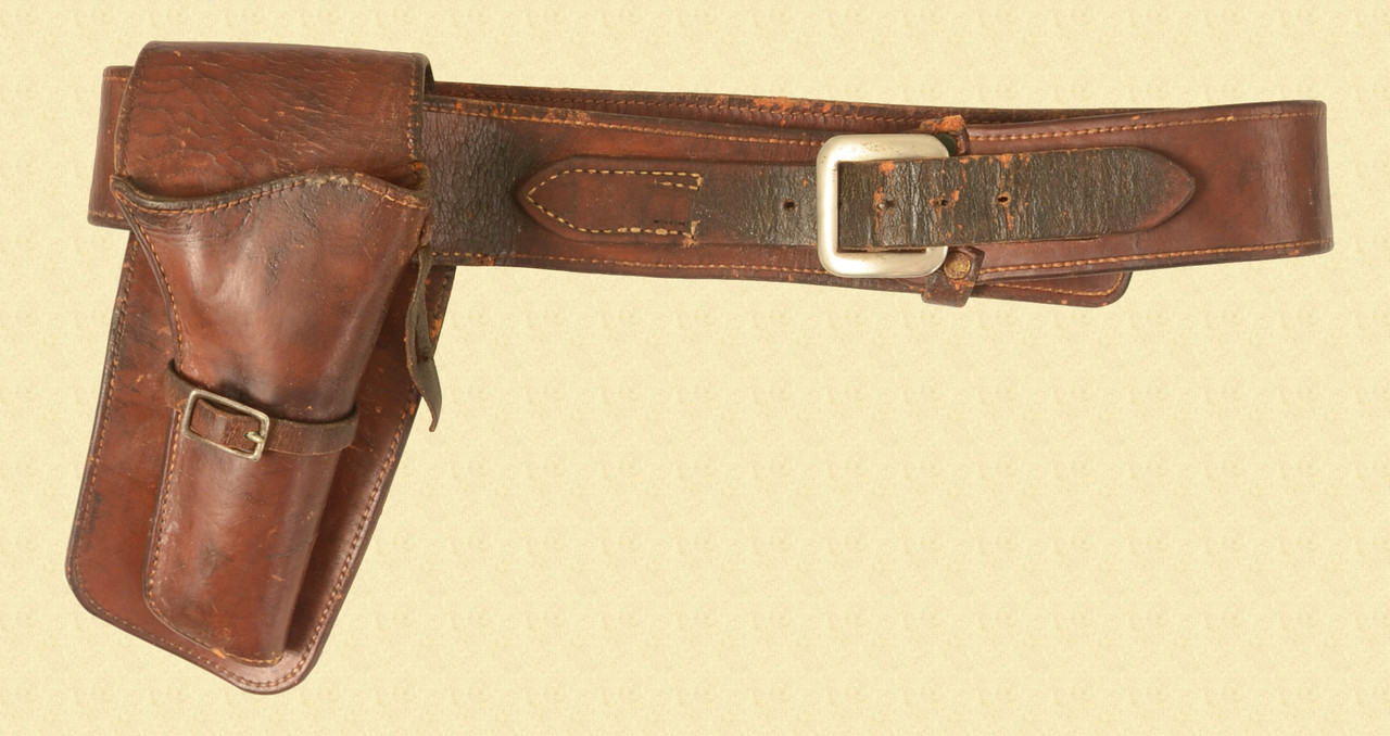  LEATHER BELT AND HOLSTER - M10562