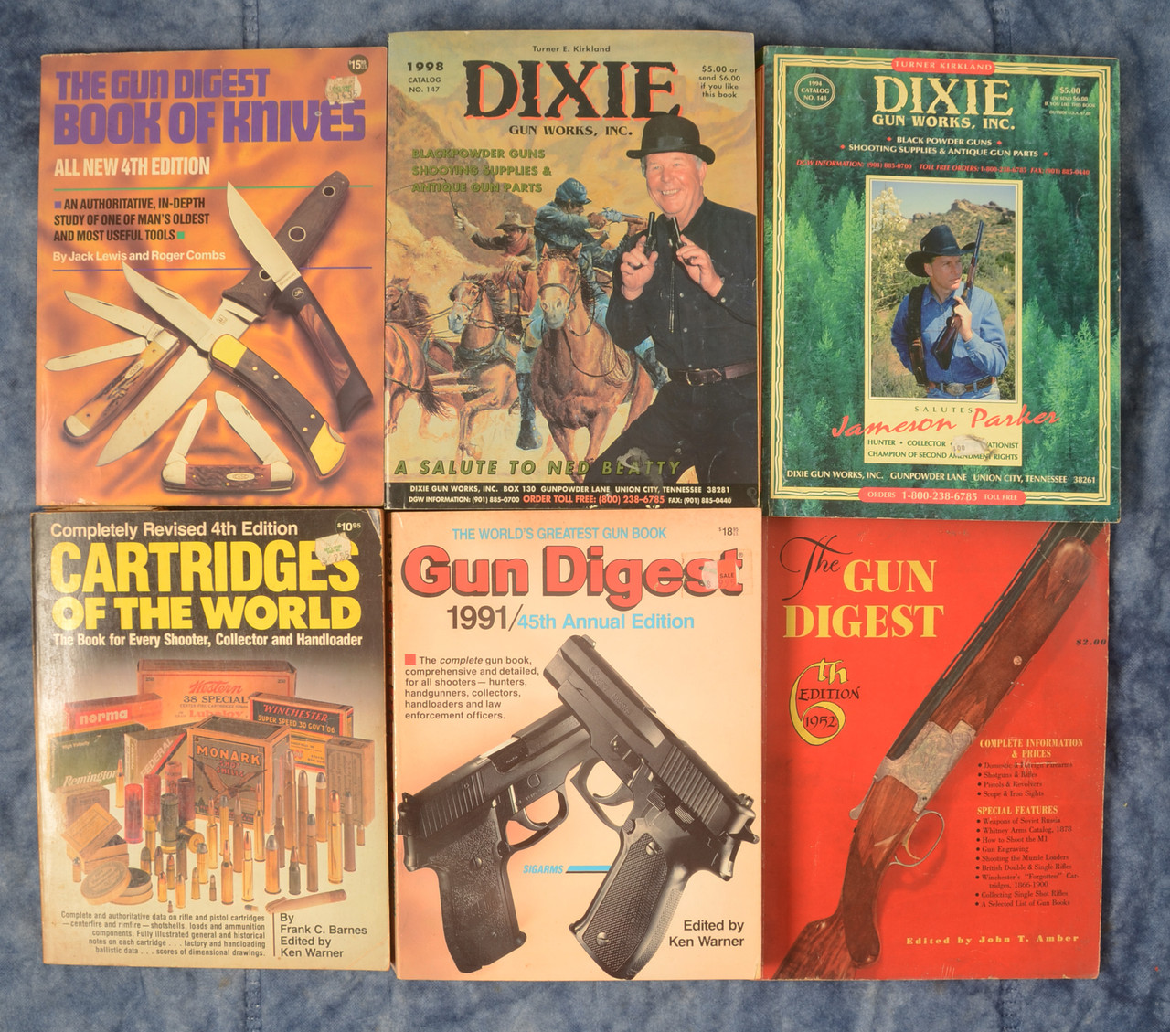 BOOK GUN CATALOGS LOT OF 5 - M10311