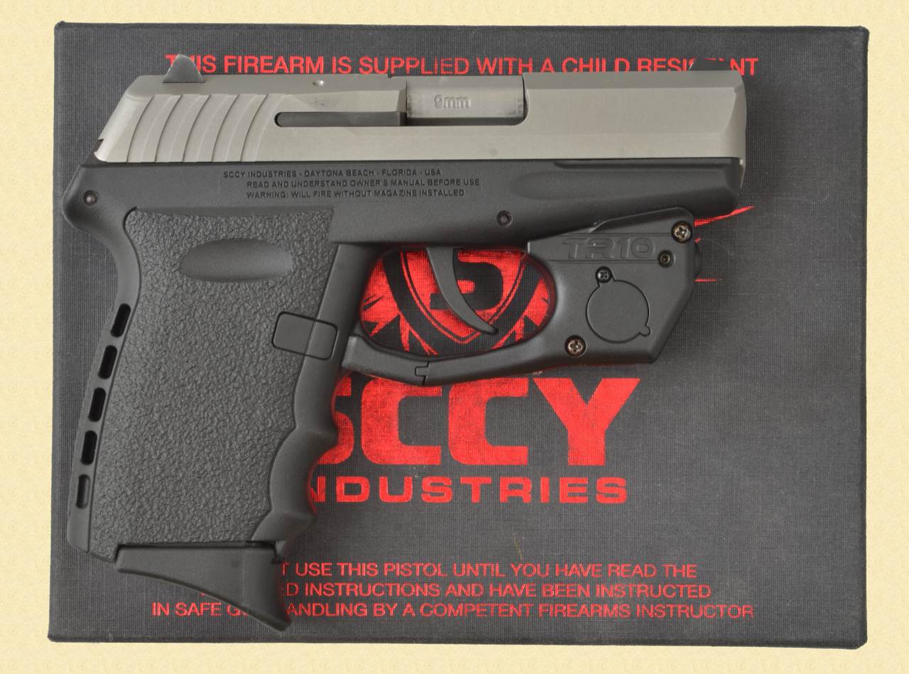 SCCY INDUSTRIES CPX-2 W/LASER - C57912