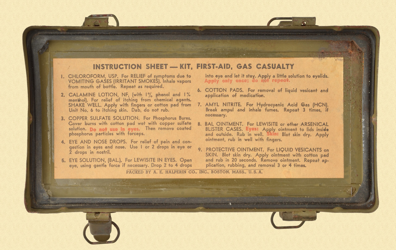 US ARMY FIRST AID KIT - C58317