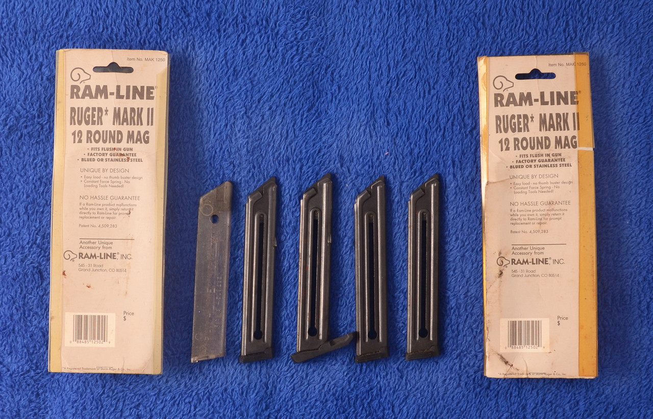 RUGER 22 AUTO PISTOL MAGAZINE LOT - C57115