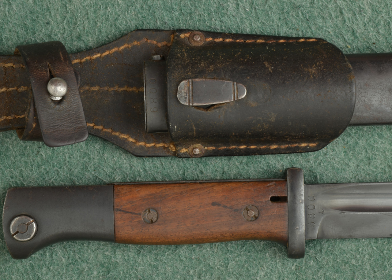 GERMAN K98 BAYONET WITH SCABBARD - C58041