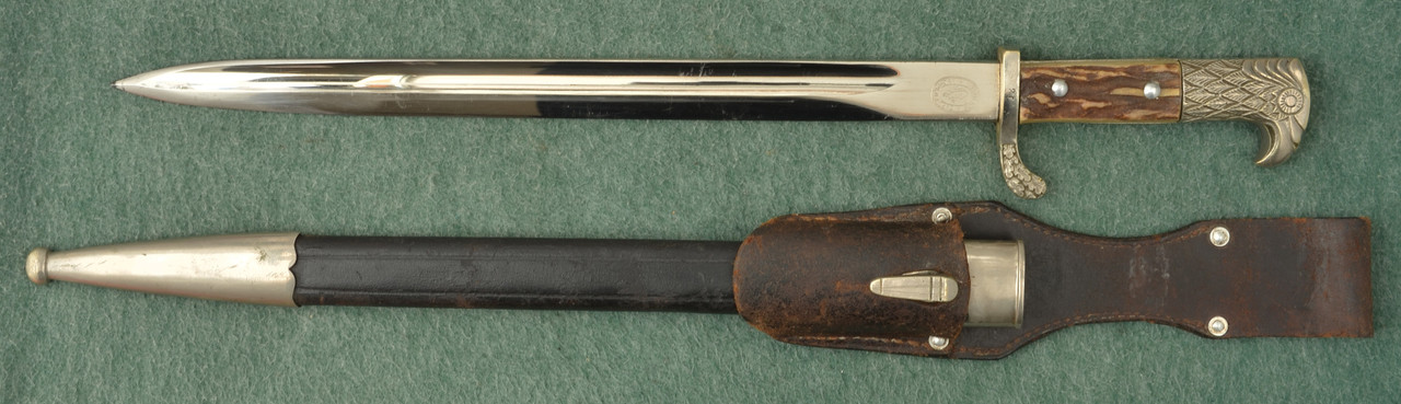 GERMAN police eagle head bayonet - C58422