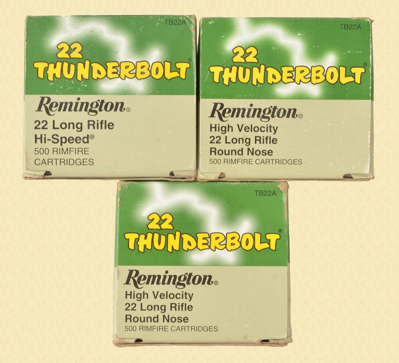 REMINGTON .22 THUNDERBOLT AMMUNITION - C58692