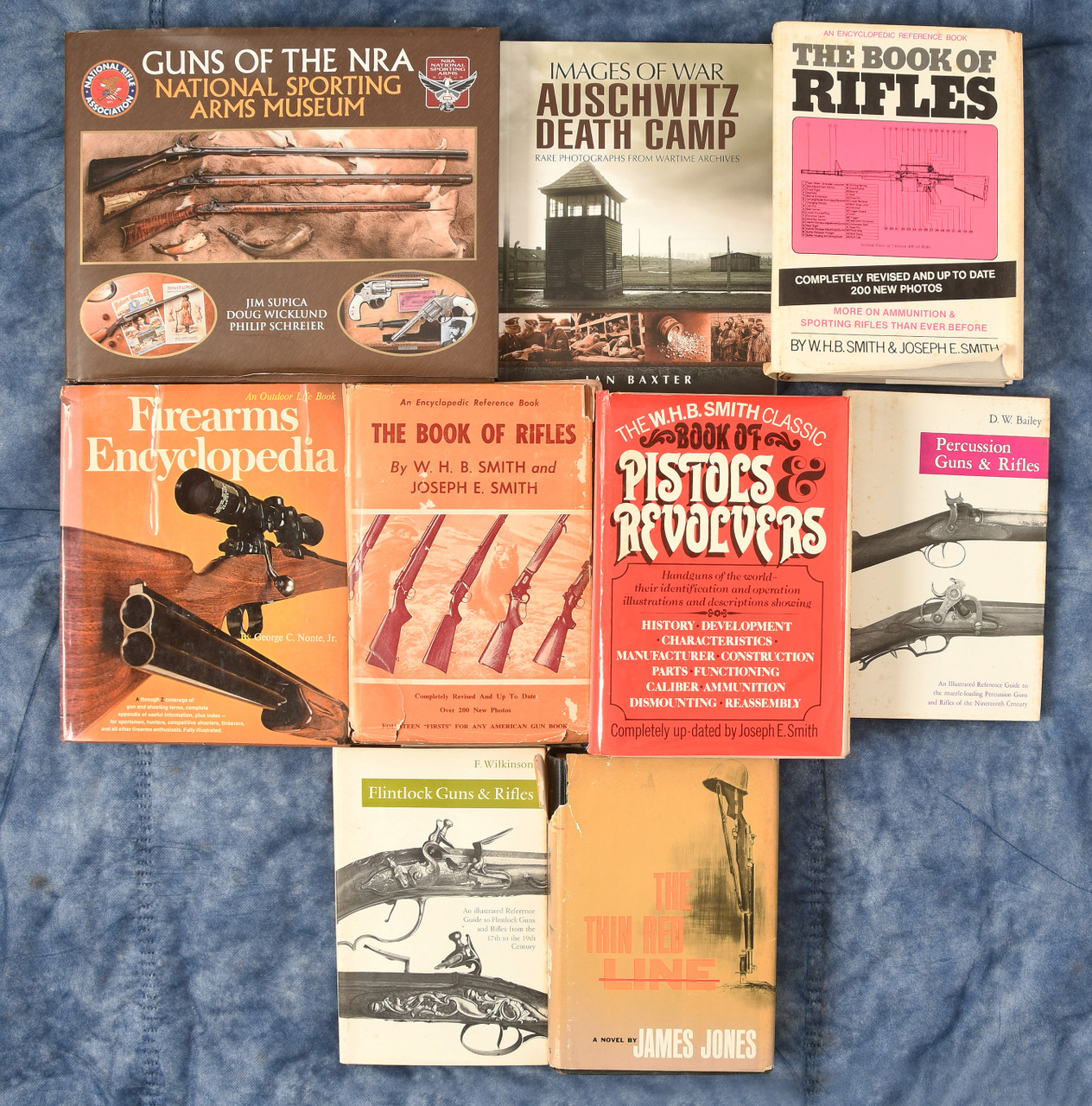 BOOKS -9 FIREARM REFERENCE BOOKS - C58816