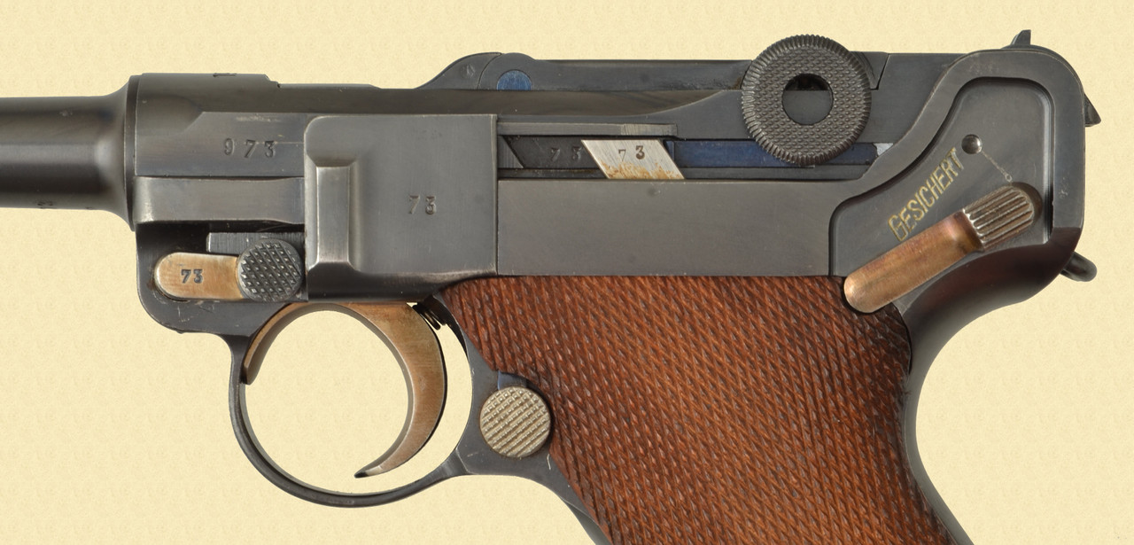 MAUSER 1936 S/42 LUGER RIG - D34903