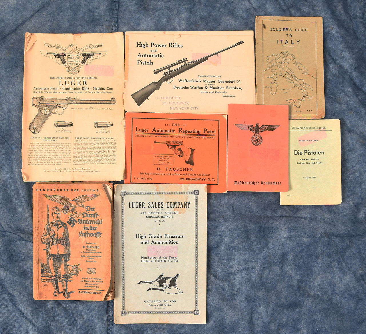 FIREARMS PAMPHLETS-8 - C58999