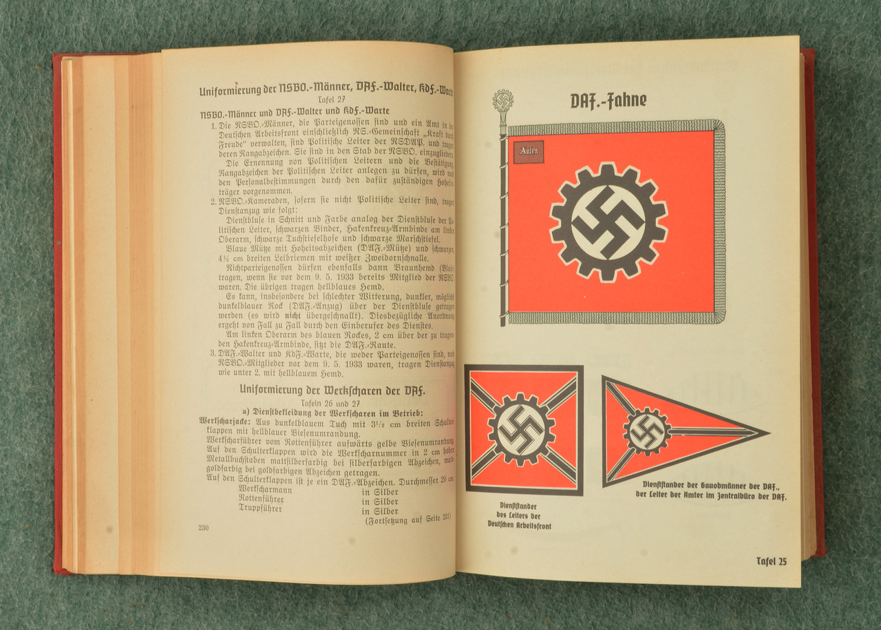 1938 NAZI NSDAP ORGANIZATION BOOK - C59085