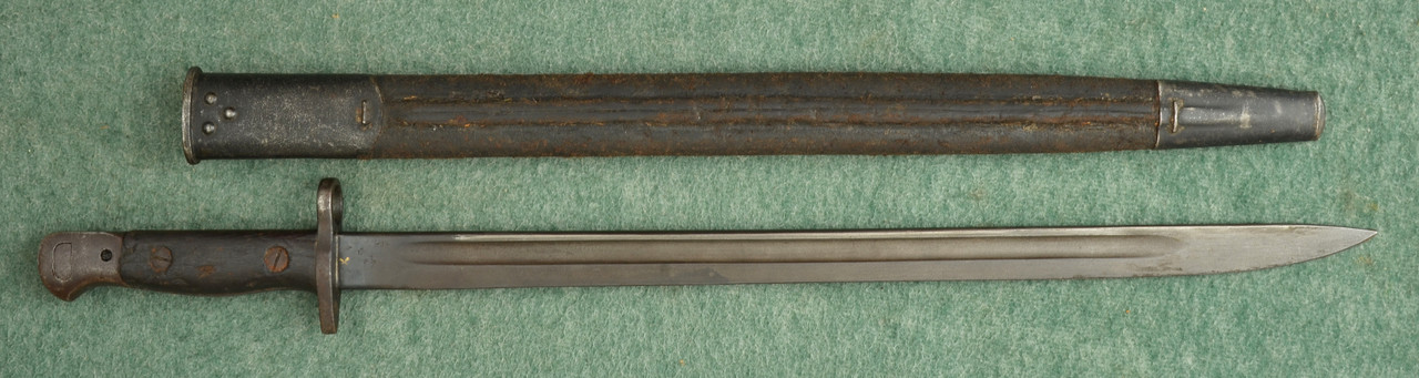 BRITISH PATTERN 1907 BAYONET W/SCABBARD - C57472