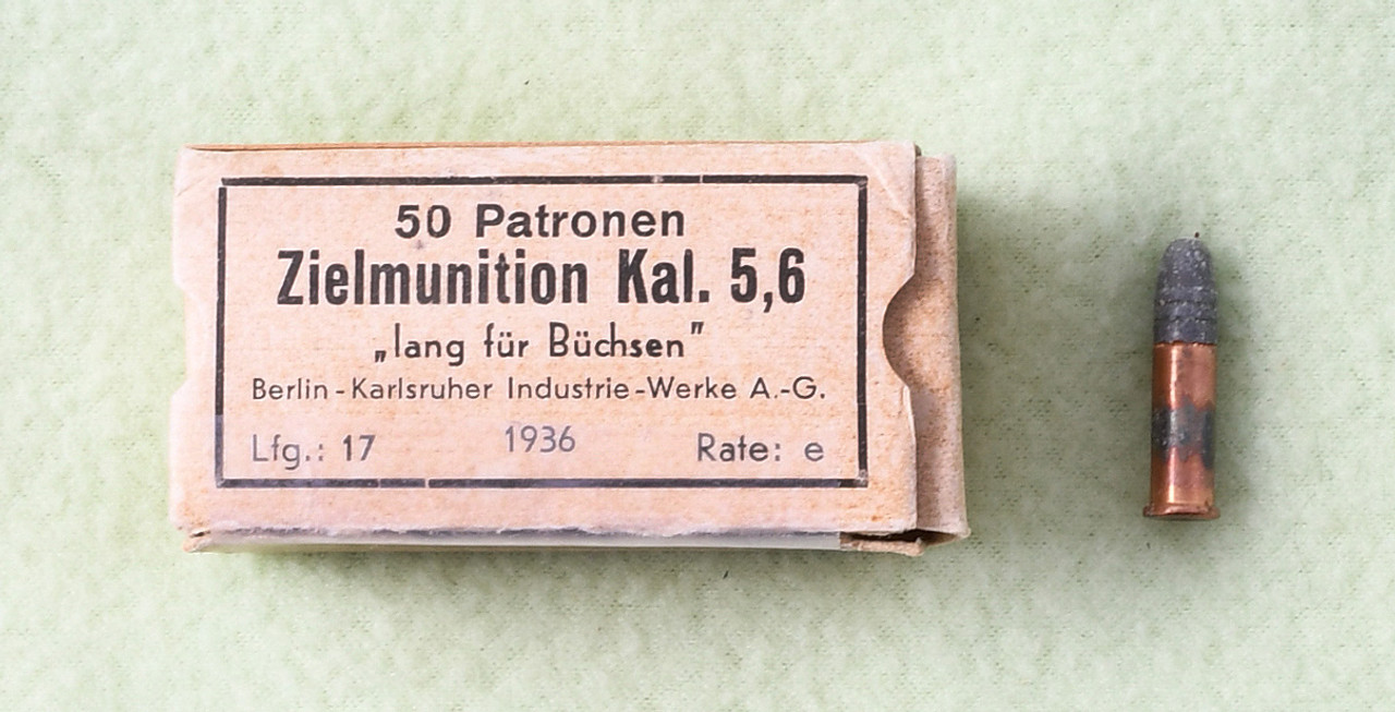 GERMAN WW2 .22 ZIELMUNITION - M10977
