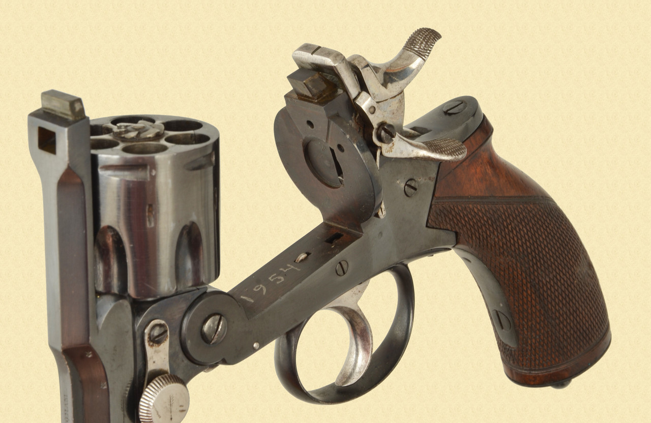 LINCOLN JEFFRIES WEBLEY PATTERN REVOLVER - C59481